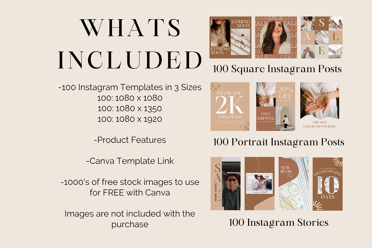 Jewelry Business Instagram Templates, a Social Media Template by Social Assumptions (Photo 3 of 9)