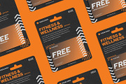 Fitness and Wellness - Gift Card, a Card Template by StreaksideStd (Thumbnail 3 of 3)