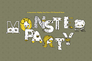 Monster Party - Typeface, a Font by 414 General Store (Thumbnail 1 of 5)
