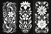 Ornate Floral Laser Cut Pattern Bun, an Object Graphic by balal (Thumbnail 2 of 11)