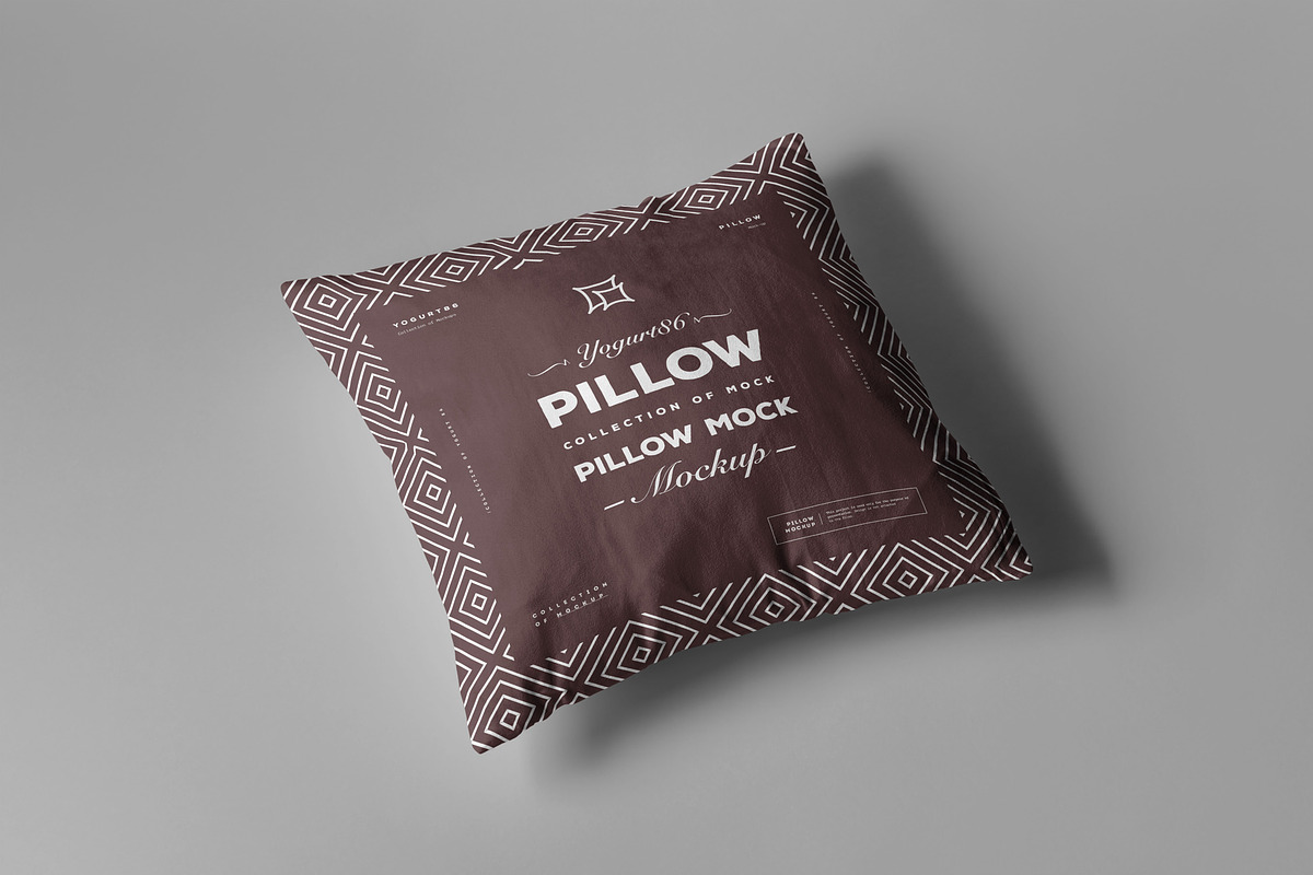Pillow Mock-up, a Household Mockup by Yogurt86 (Photo 27 of 27)