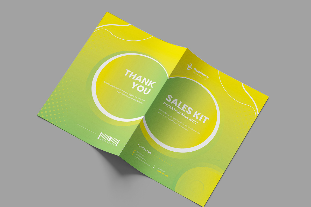 Sales Kit Template, a Brochure Template by White Graphic (Photo 11 of 11)