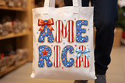 Preppy America PNG, Coquette, a Seasonal Illustration by Sublimation Artist (Thumbnail 8 of 9)