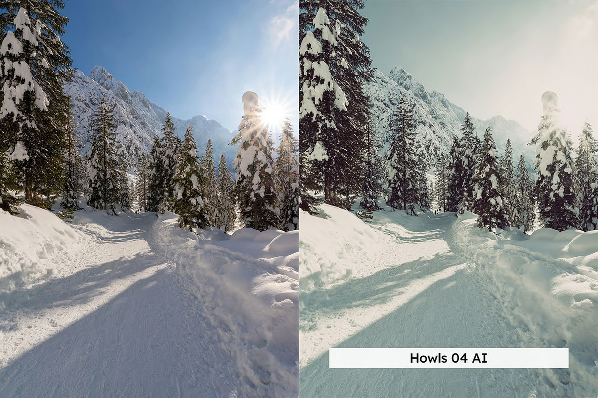 20 Winter Forest Lightroom Presets, a Preset Add-On by Hubzway (Photo 3 of 13)