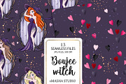 Boujee Witch Seamless Digital Papers, a Graphic by Masha  Studio (Thumbnail 4 of 7)