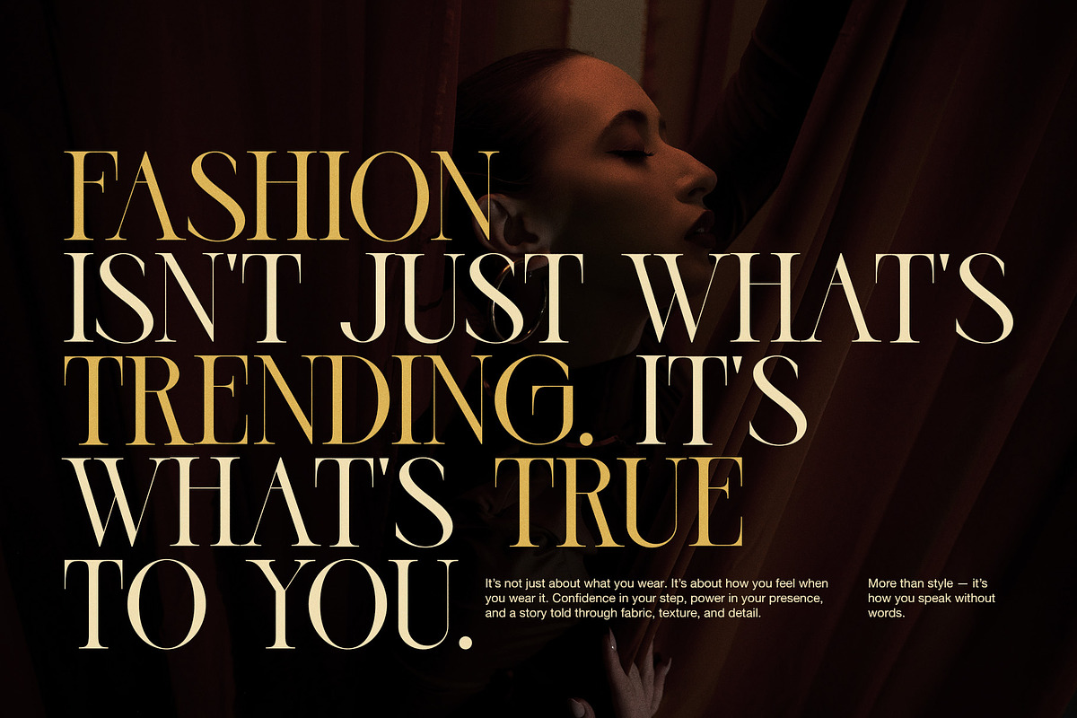 Bether Elegant Modern Serif Typeface, a Serif Font by Graphicxell (Photo 5 of 8)