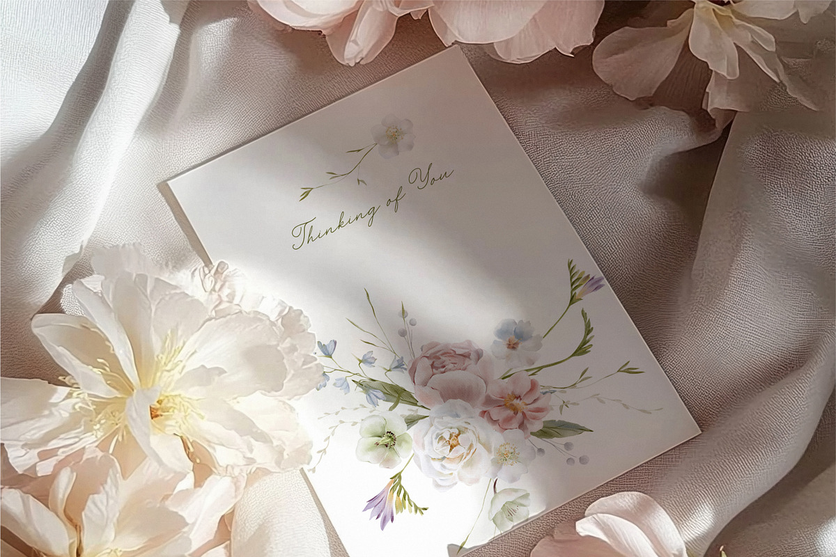 Timeless Blossoms_Watercolor Clipart, an Object Graphic by NikiArts (Photo 11 of 12)