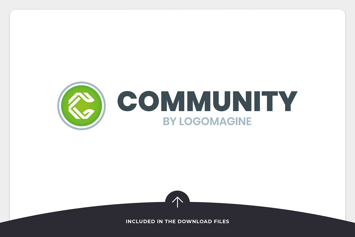 Community - Letter C Logo Template, a Branding & Logo Template by LOGOMAGINE (Photo 13 of 16)