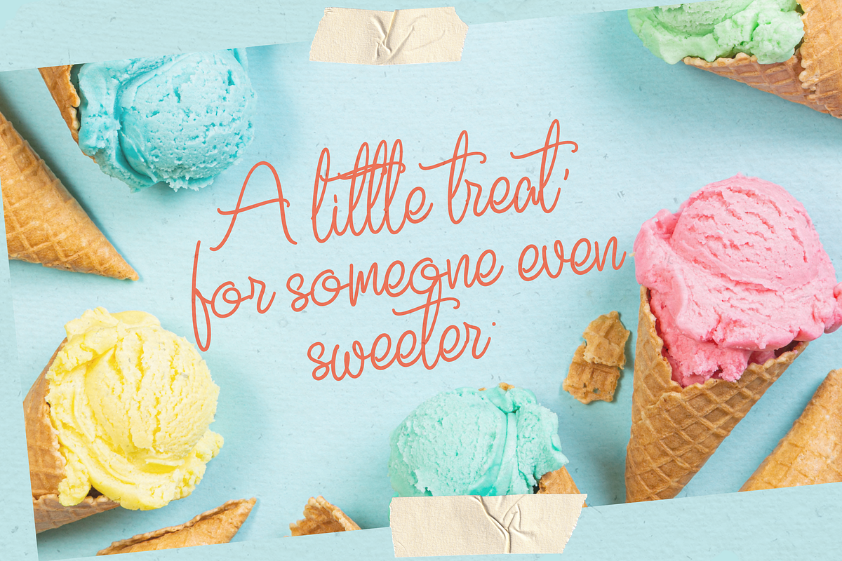 Frankie, a Script Font by Gatype (Photo 3 of 11)