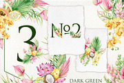 Tropical fruits and flowers, a Pattern Graphic by Antikva17 (Thumbnail 5 of 8)