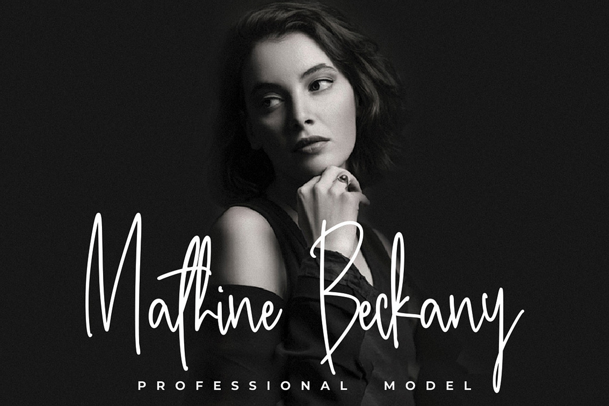 Brillanty Signature Font, a Handwritten Font by Multype Studio (Photo 4 of 9)