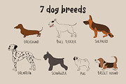Pep Doggy Dogs, an Animal Illustration by Annakniaz (Thumbnail 2 of 11)