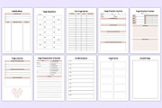 2025 Yoga Journal Canva Template, a Stationery Template by Mustafiz (Thumbnail 4 of 4)