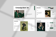 Brief Campaign Presentation Template, a Presentation Template by slidestock55 (Thumbnail 2 of 9)