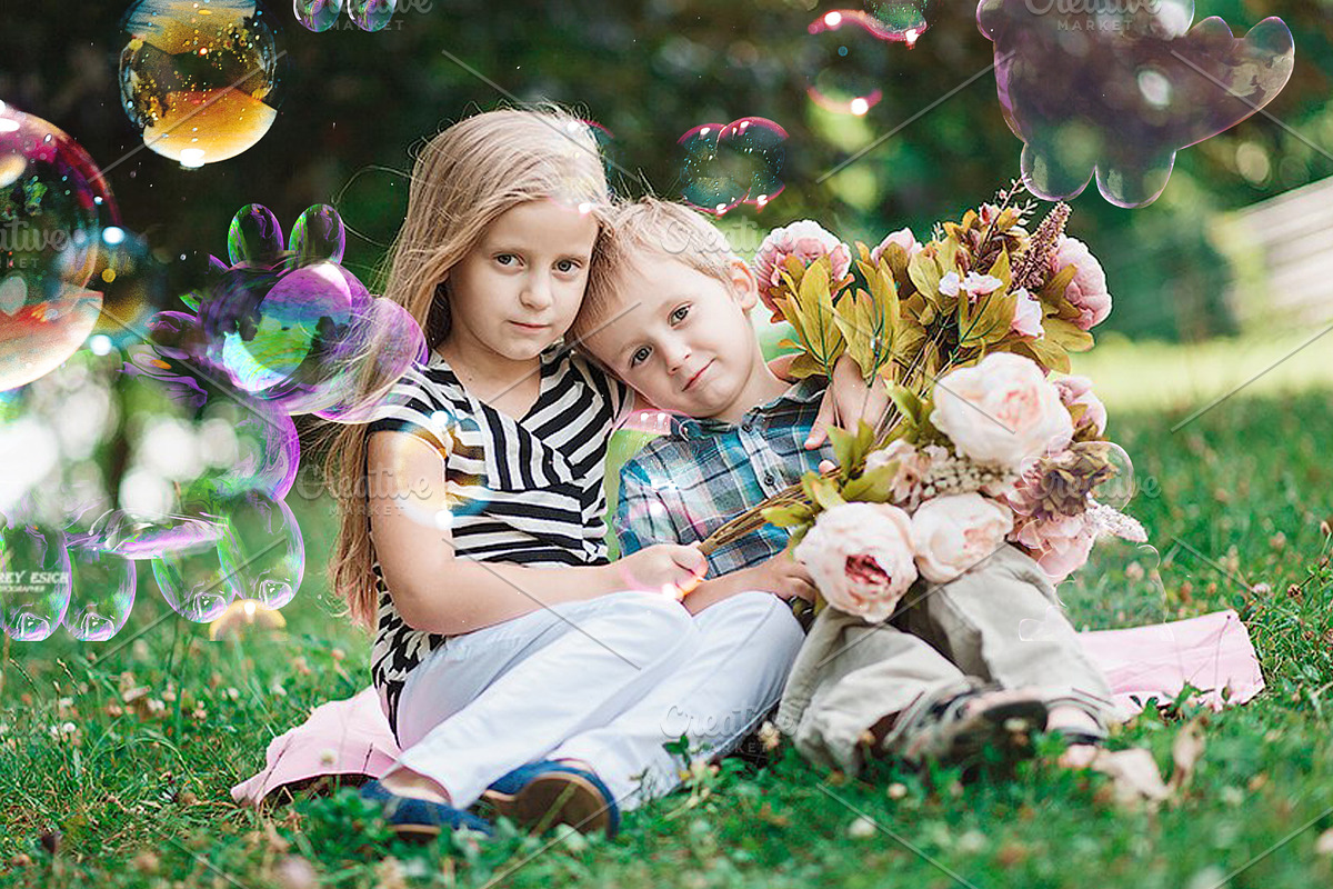 Bubbles Photoshop Overlays, a Layer Style Add-On by Creative Shop (Photo 3 of 4)