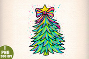 Coquette Christmas PNG Tree, an Illustration by Daily.Designs (Thumbnail 1 of 5)