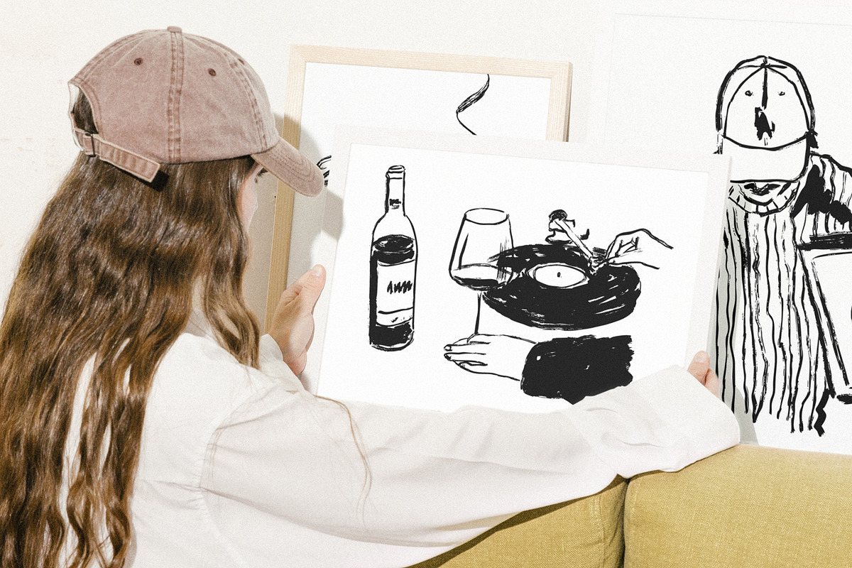 Summer days: Ink Illustrations, a Decorative Illustration by divanovskaya_nv (Photo 15 of 19)