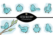 Set 124 - 8 Illustrations, an Illustration by Little Bird (Thumbnail 1 of 2)