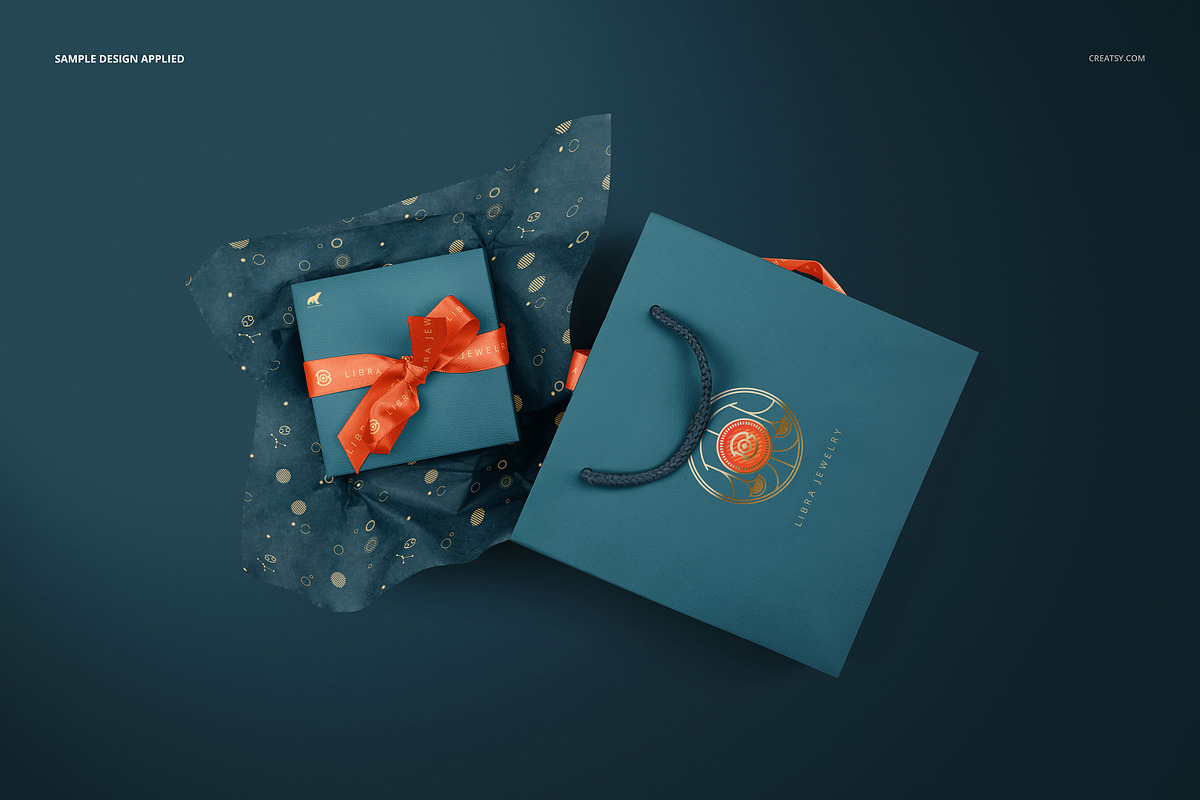 Jewelry Wrapping Tissue Paper Mockup, a Pens & Pencil Mockup by creatsy5 (Photo 7 of 14)