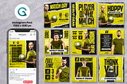 Soccer Social Media Pack Template, a Social Media Template by Geelator Studio (Thumbnail 2 of 5)