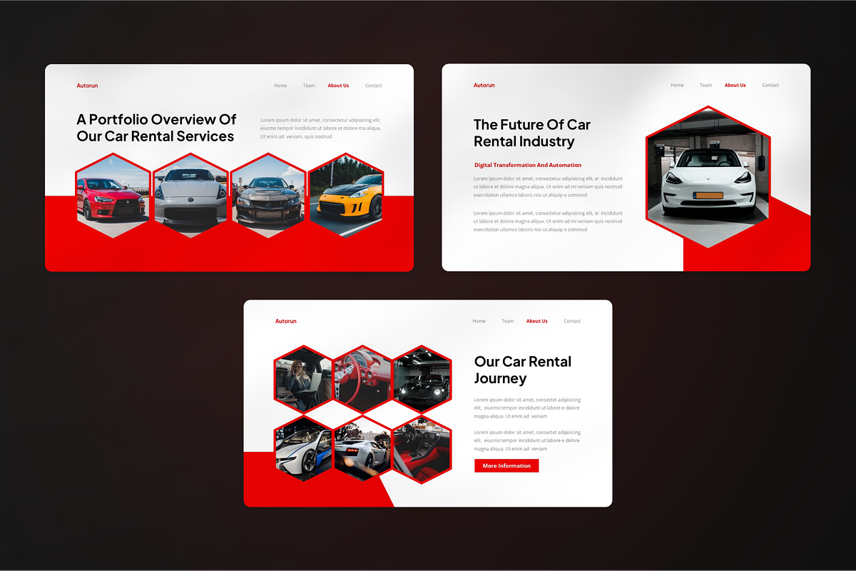 Car Rental Presentation Google Slide, a Presentation Template by SquidPixey (Photo 5 of 7)