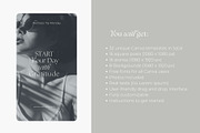 Wellness Instagram Pack, a Social Media Template by R-studio (Thumbnail 9 of 10)