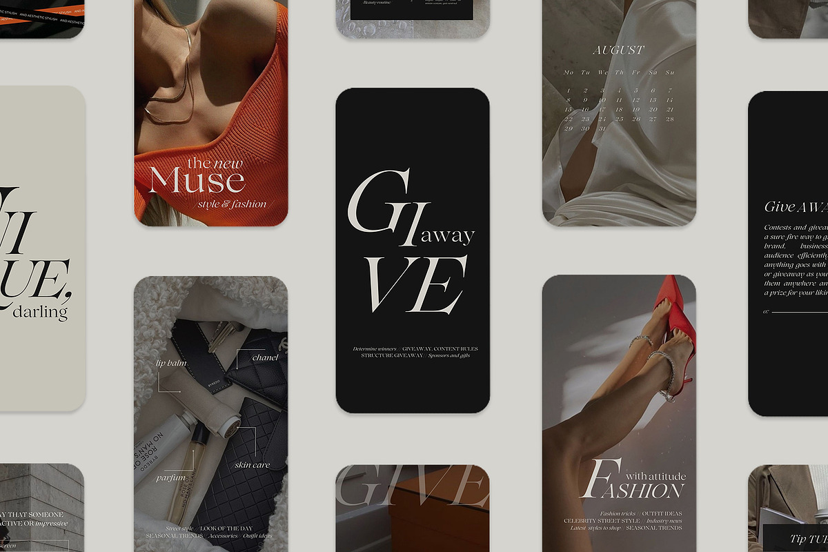Instagram Aesthetic Templates IV, a Social Media Template by Instprofi | Studio Estimo (Photo 9 of 9)