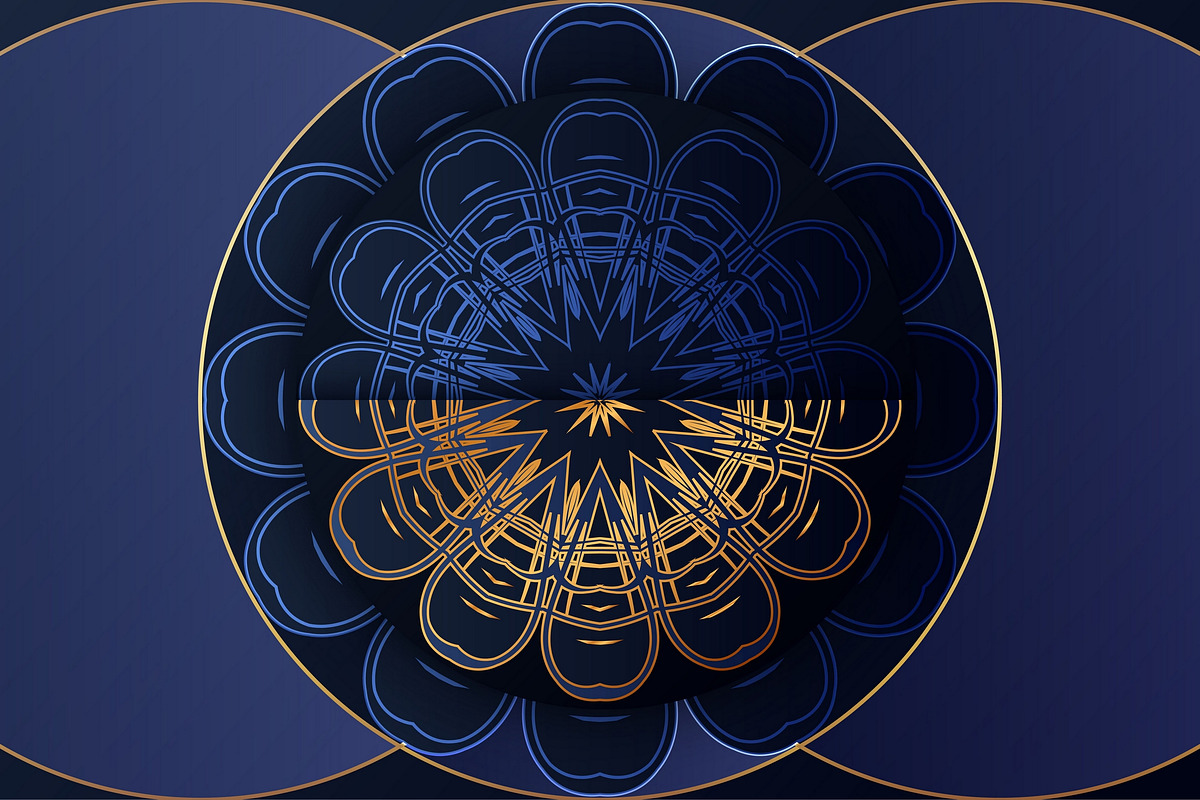 Mandala Luxury Ethnic Vector Bundle, a Background Graphic by NJ Himel (Photo 91 of 93)