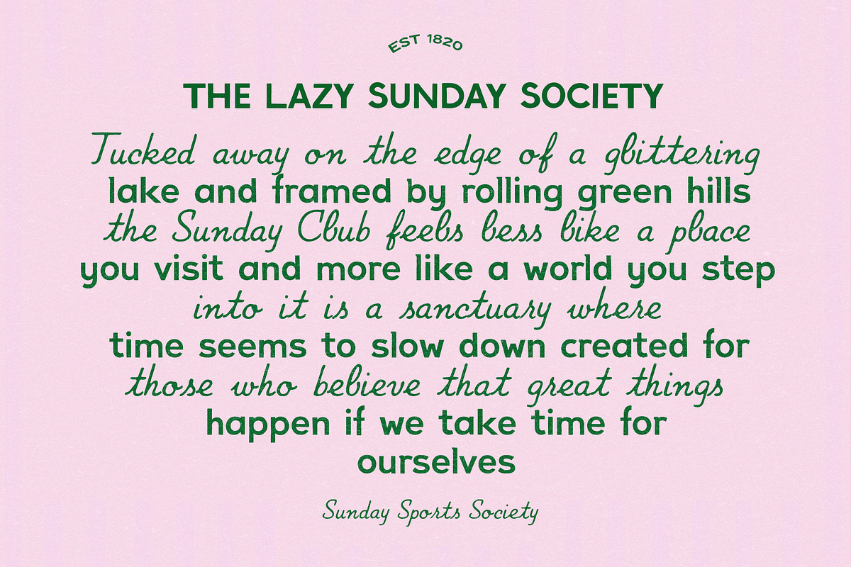 Vintage Handmade Script and Sans Duo, a Handwritten Font by Laras Wonderland (Photo 11 of 19)