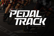 Pedal Track - Sport Bicycle, a Sans Serif Font by twinstd (Thumbnail 1 of 11)