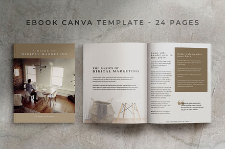 eBook Canva Template | Mink