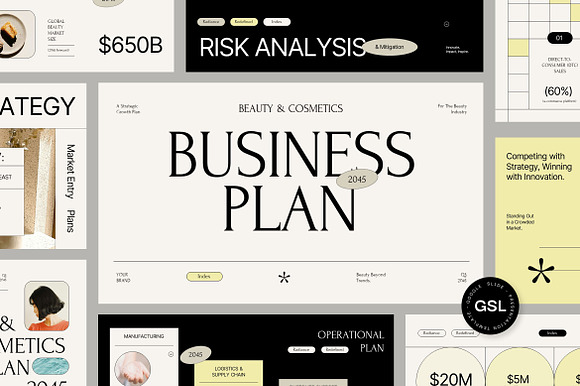 Beauty Business Plan Google Slides preview 7