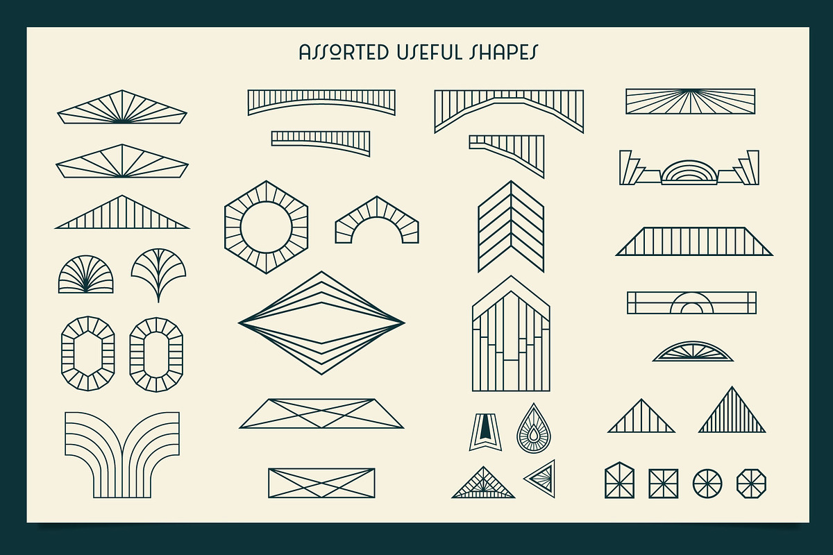 The Art Deco Design - Dream Tool Kit, a Graphic by The Artifex Forge (Photo 15 of 63)