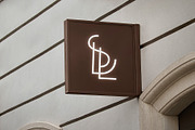 Logo Mockup Luxury Hanging Sign, a Product Mockup by Asylab (Thumbnail 3 of 5)