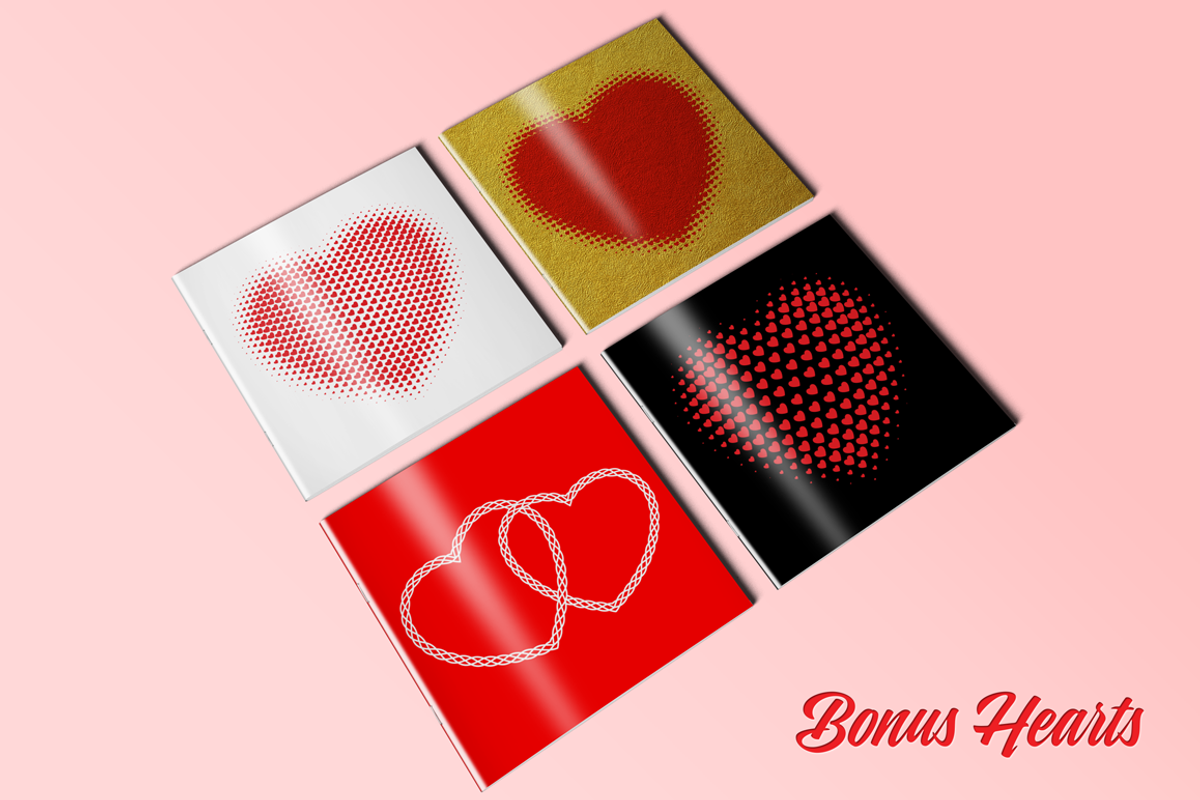 Romantic Kit with Guilloche Hearts, an Illustration by Ben Hodosi (Photo 3 of 7)