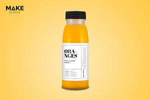 Juice - Bottle mockup