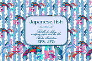 Japanese fish, a Pattern Graphic by Designs by Helen Trupak (Thumbnail 9 of 9)