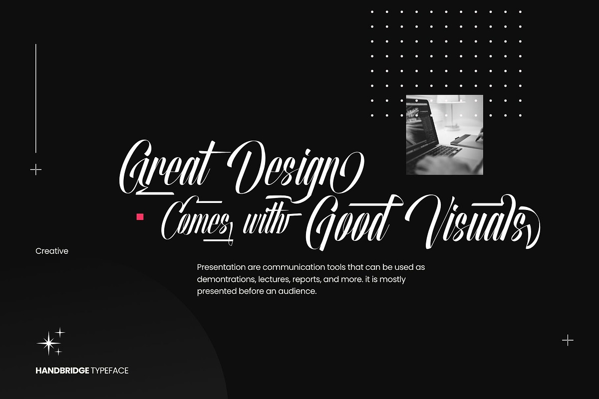 Handbridge Font, a Script Font by alit design (Photo 10 of 15)