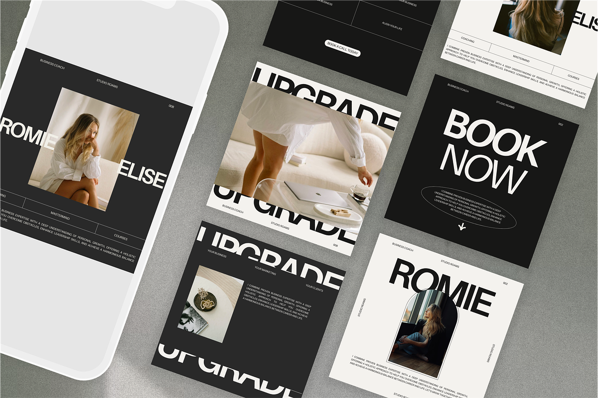 Instagram Templates for Coaches, a Social Media Template by StudioRoams (Photo 8 of 10)