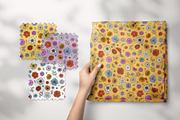 Groovy - Cliparts and Patterns, a Pattern Graphic by PatrushevaYana (Thumbnail 13 of 14)