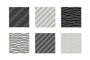 Artistic Seamless Patterns Set, a Pattern Graphic by Curly_Pat (Thumbnail 2 of 6)
