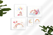 Fairy Unicorns, an Animal Illustration by CrystalinaShop (Thumbnail 2 of 11)