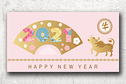 2021 Chinese New Year cards set, a Card Template by TATIANA_GERICH (Thumbnail 2 of 3)