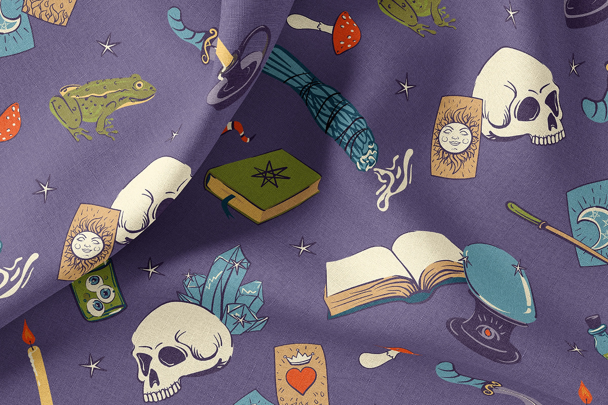 Magic Market. Vector Hallowen set, an Illustration by Tata Pilip (Photo 13 of 14)