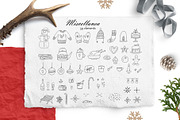 Christmas card map creator, a Seasonal Illustration by Alisovna (Thumbnail 3 of 12)