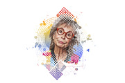 Geometric Portrait Photoshop Action, an Action Add-On by Photoshop Action (Thumbnail 3 of 11)