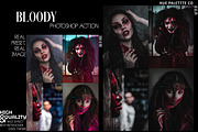 10 Bloody Halloween Photoshop Action, an Action Add-On by Hue Palettte Studio (Thumbnail 9 of 10)