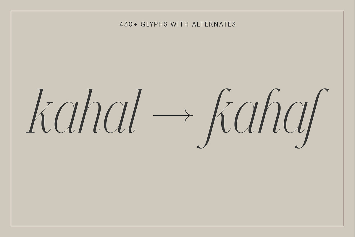 Felix - Condensed Display Serif Font, a Serif Font by Studio Aurora (Photo 4 of 10)