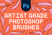 Photoshop Digital Brushes 24x, a Brush Add-On by Esther Nariyoshi (Thumbnail 1 of 11)