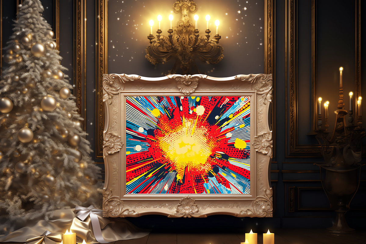 Comic Style Pop Art Background, a Background Graphic by LA Design (Photo 8 of 10)